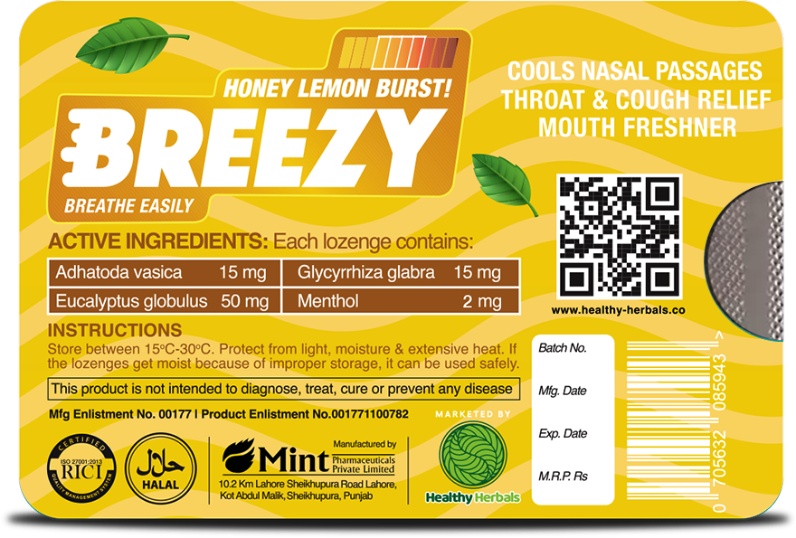 BREEZY - Honey Lemon Burst
