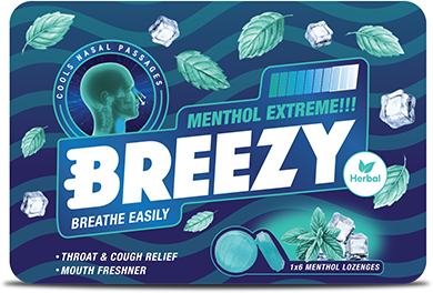 Breezy Lozenges - Mixed Flavoured box